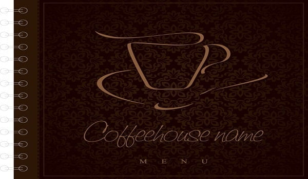 thiết kế menu coffee