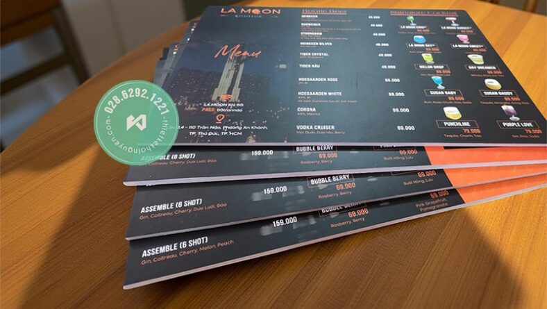 In menu pp bồi formex giá rẻ tại TPHCM