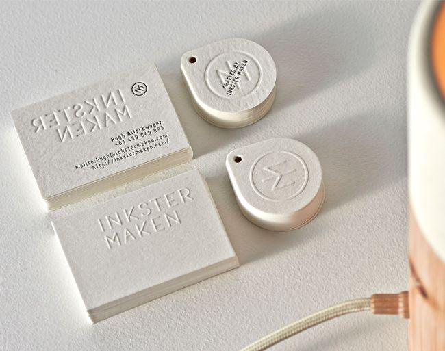 Name card dập nổi cao cấp