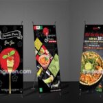 thiet ke poster mon an nha hang