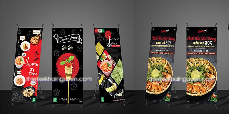 thiet ke poster mon an nha hang