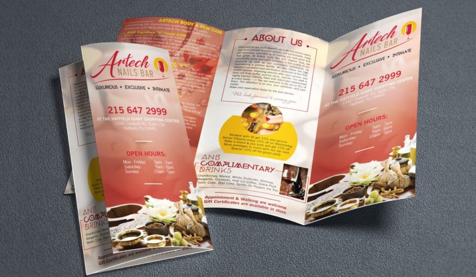 Làm brochure chuyên nghiệp - nguyên tắc về font chữ