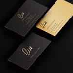Mẫu card visit giấy mỹ thuật ép kim Mẫu card visit giấy mỹ thuật ép kim