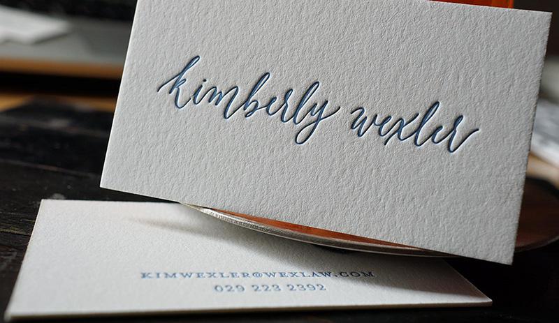 9 mẹo lựa font chữ card visit đẹp - business card typography