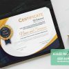 Certificate - mẫu thiết kế bằng khen hiện đại Certificate - mẫu thiết kế bằng khen hiện đại