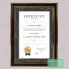 Certificate Template với thiết kế cổ điển Certificate Template với thiết kế cổ điển