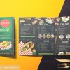 In menu nhà hàng dạng gấp 3, menu mang về In menu nhà hàng dạng gấp 3, menu mang về