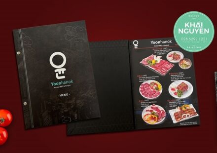 Thiết kế in ấn menu bbq