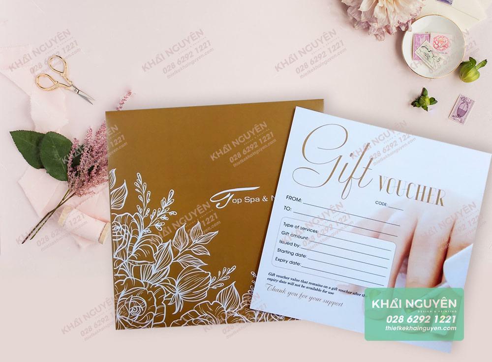 Thiệp mời TOP SPA