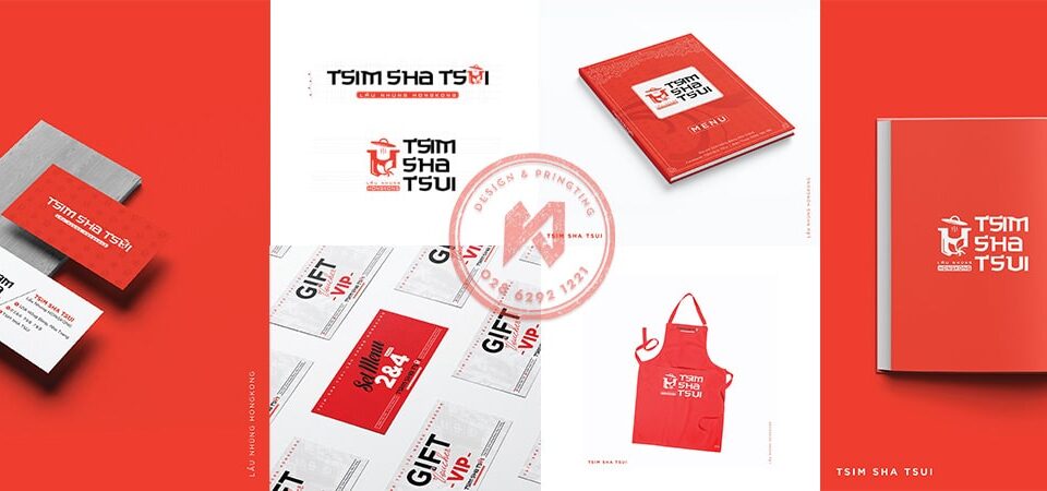 Bộ nhận diện nhà hàng Lẩu Nhúng