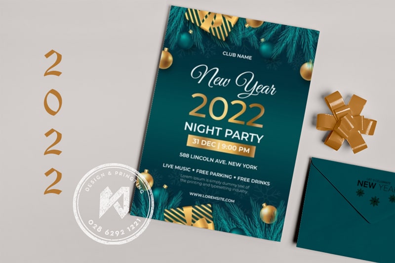 Night Party 2022 Invitation Card