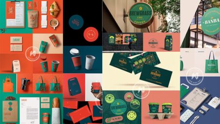 Bộ nhận diện thương hiệu cafe sáng tạo – coffee brands ideas