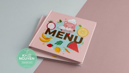 Mẫu Kids Menu – thiết kế menu nhà hàng cho trẻ em