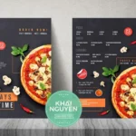 20+ Mẫu thiết kế menu Pizza đẹp giúp tăng doanh số Banner-menu-thuc-an-nhanh