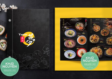 In menu nhật nhà hàng Yume