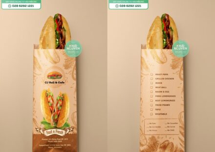 Thiế kế in túi bánh mì giá rẻ