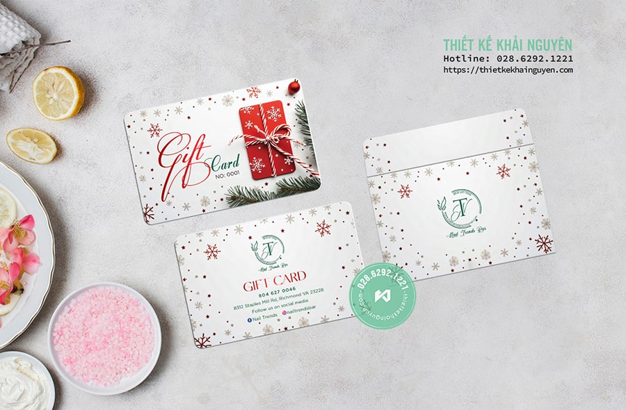 Bộ Mẫu Gift Card Nails Trend Theo Sự Kiện