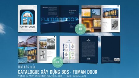 Thiết Kế Catalogue Xây Dựng – Fuman Door Catalog