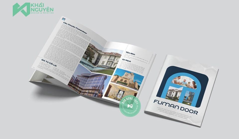 Lợi thế màu sắc trong thiết kế catalogue