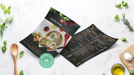 Mẫu thiết kế flyer F&B 2025 mới cập nhật