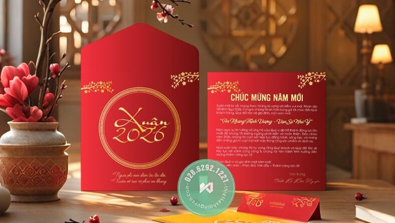 Mẫu Thiệp Chúc Tết 2026 Độc Quyền Tết Bính Ngọ