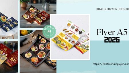 Bí Quyết Đặt In Flyer 2026 Đẹp, Rẻ Cho Nhà Hàng, Tiệm Nail, Spa