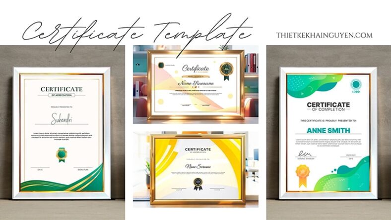 Xu hướng thiết kế giấy khen 2026