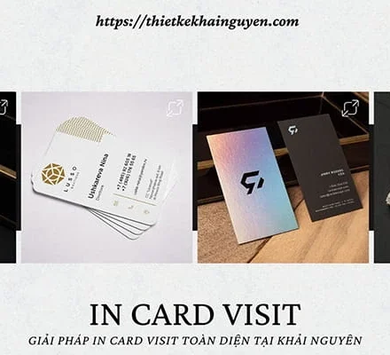 In card visit - giá tổng hợp