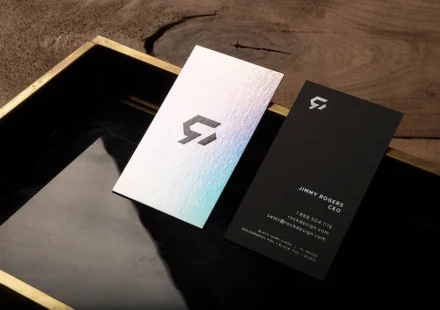 In Card Visit Ép Kim TPHCM – Màu Hologram