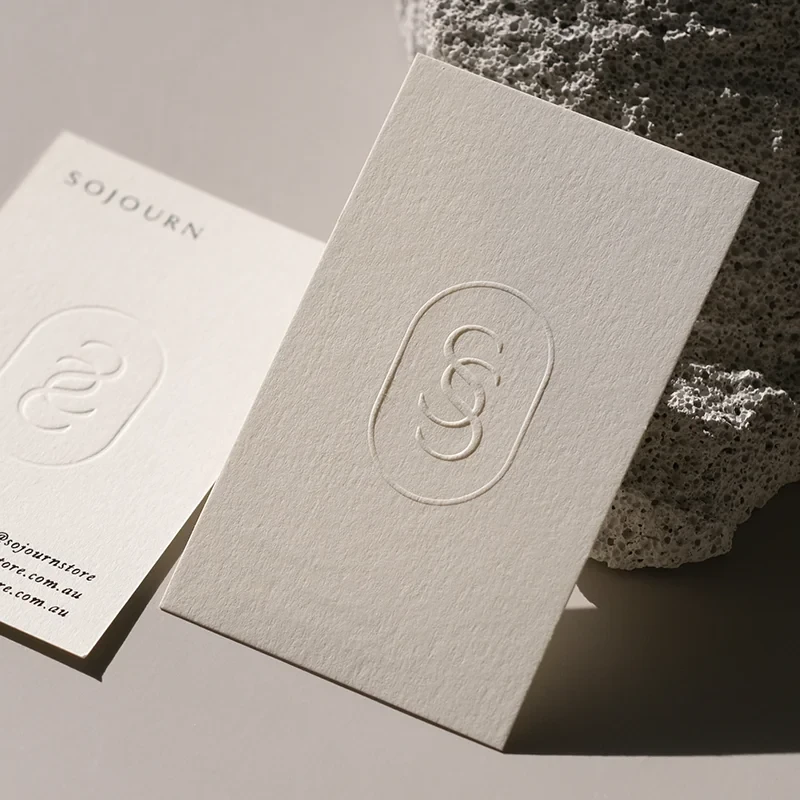 In Card Visit Dập Nổi TPHCM – Embossing Sang Trọng