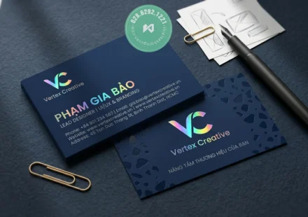 Giá in card visit ép kim tại TPHCM