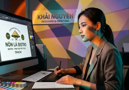 Dịch vụ thiết kế logo nhà hàng TPHCM trọn gói từ thiết kế đến in ấn
