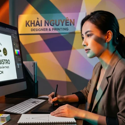 Dịch vụ thiết kế logo nhà hàng TPHCM trọn gói từ thiết kế đến in ấn