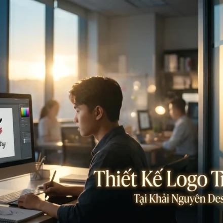 Thiết kế logo tiệm nails TPHCM