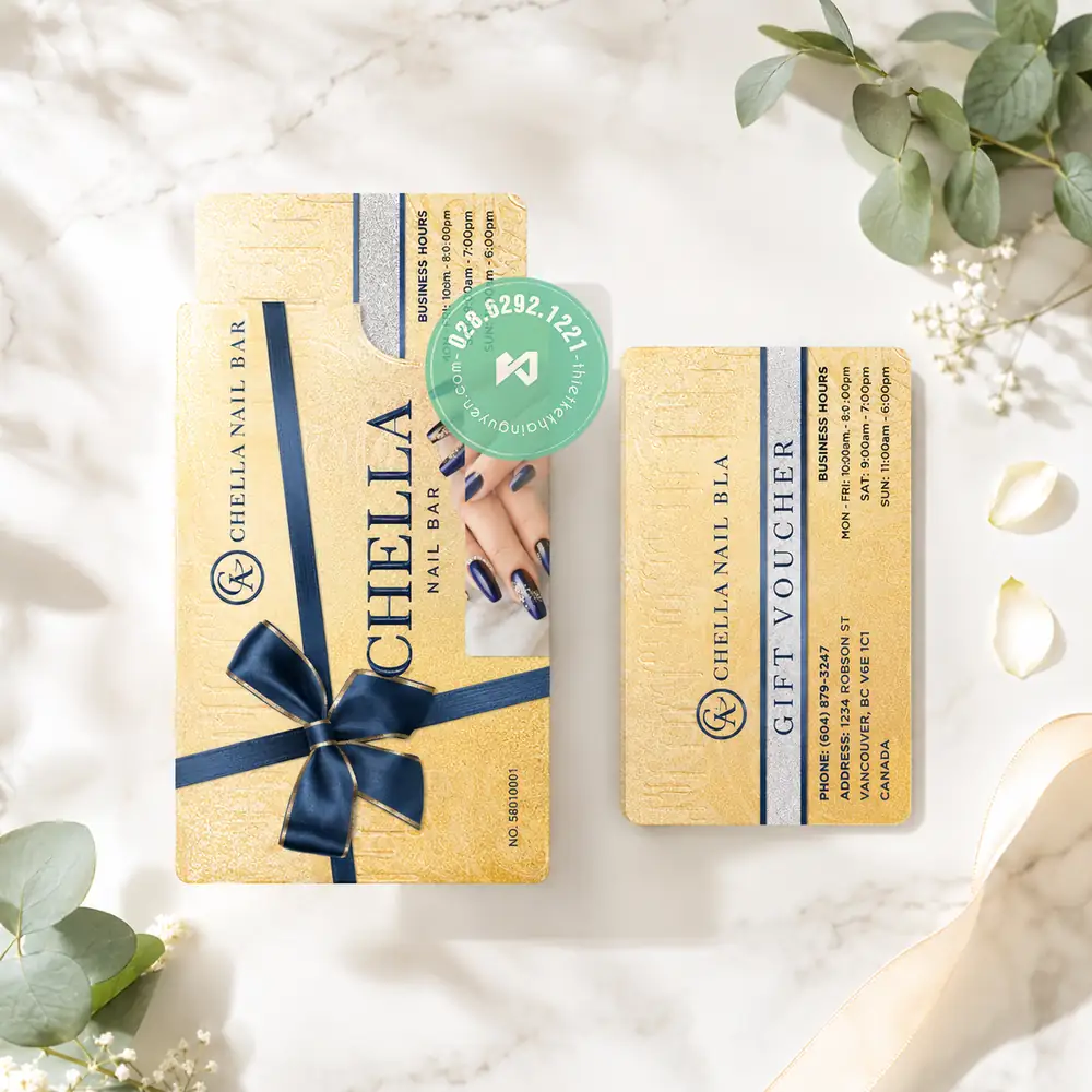 Top 30+ Mẫu Voucher Tiệm Nails Đẹp Giúp Tăng Doanh Thu 17 Thiết kế & in ấn gift card tiệm nails chuyên nghiệp tại TPHCM