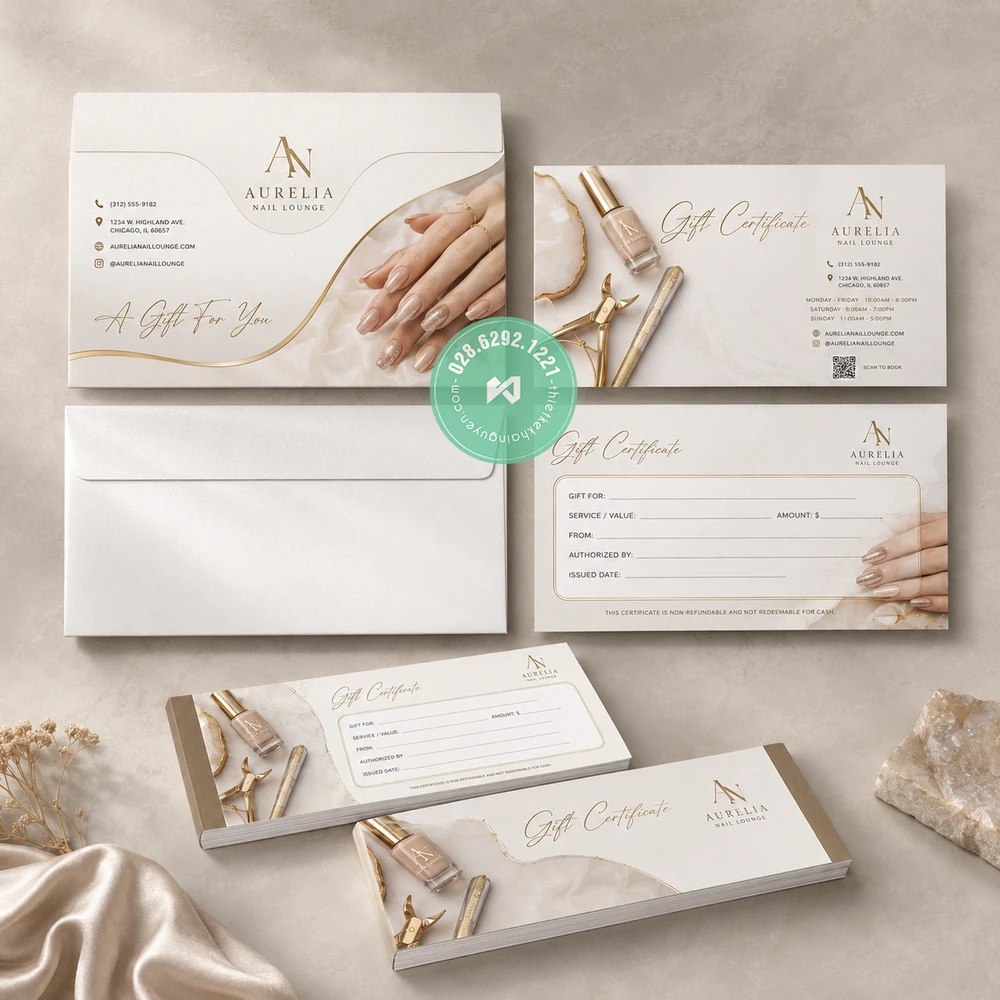Top 30+ Mẫu Voucher Tiệm Nails Đẹp Giúp Tăng Doanh Thu 1 Tại sao tiệm Nails cần chọn mẫu voucher tiệm nails đẹp?
