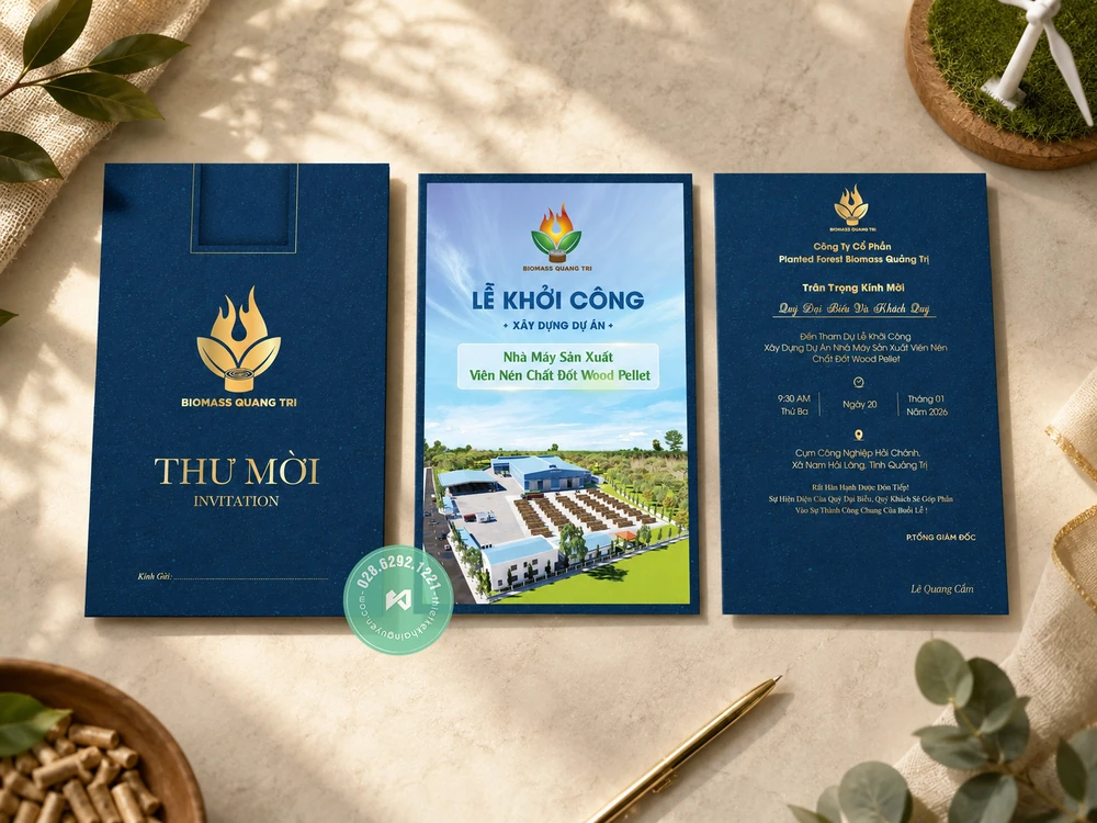 In Thiệp Mời Sự Kiện TPHCM – Khai Trương, Hội Nghị Mới 2026 18 In thiệp mời sự kiện tphcm - thiệp Khai Trương Biomass