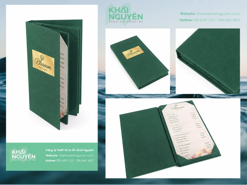 In Menu Vải TPHCM – Nhẹ, Bền, Sang Trọng – Xu Hướng 2026 2 Cơ sở in menu vải tphcm nhanh rẻ đẹp
