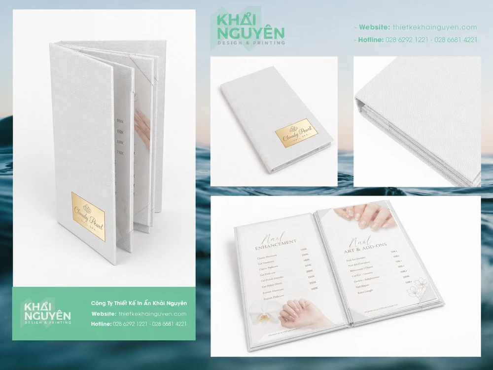 In Menu Vải TPHCM – Nhẹ, Bền, Sang Trọng – Xu Hướng 2026 27 in lay ngay in menu vai uu dai