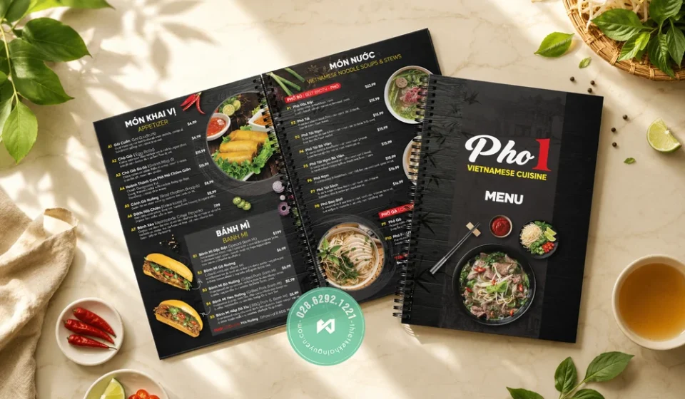 In menu nhanh tại TPHCM, giao hàng toàn quốc