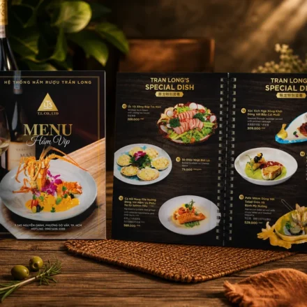 Thiết Kế Menu Đa Ngôn Ngữ Cho Nhà Hàng 2026 | Khải Nguyên Thiết Kế Menu Đa Ngôn Ngữ Cho Nhà Hàng Hải Sản 2026
