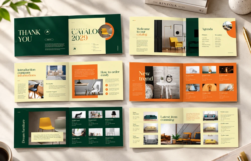 In Catalogue Sản Phẩm TPHCM – Chuẩn Màu, Đẹp, Dày Dặn Cho Doanh Nghiệp 2 Thiết kế catalogue sản phẩm có nhiều trang hơn brochure